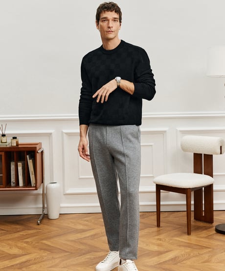 sweater cardigan round neck wool /3color　SH2571