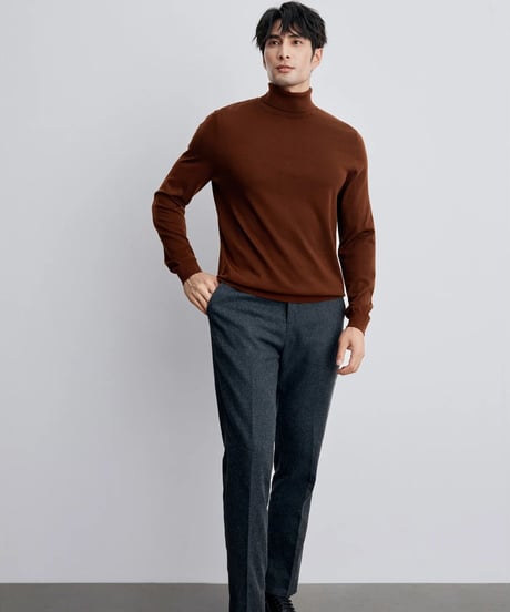 wool casual slim pants　SH2346