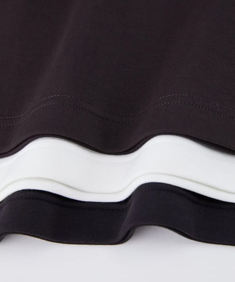 modal cotton round neck shirt /3color　SH2315