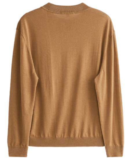 half turtleneck sweater wool 100% /7color　SH2675