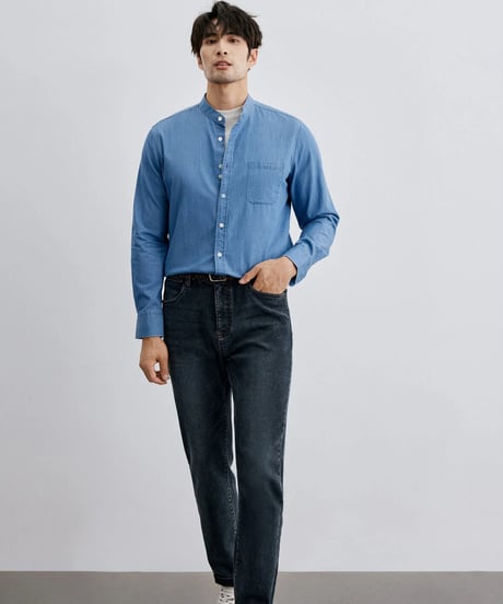 cotton denim shirt　SH2019