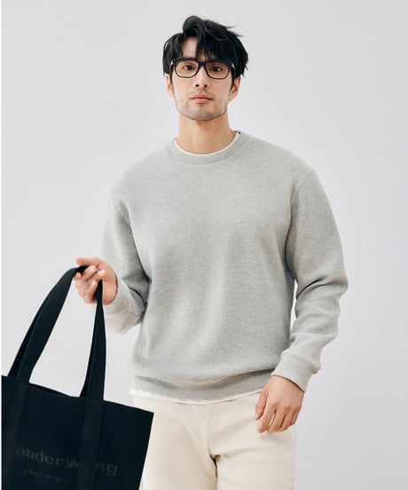 sweatshirts with round necks　SH2674