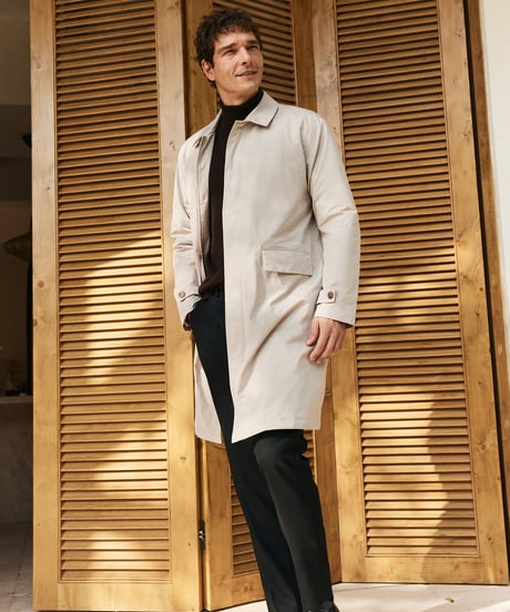 jacket lapel coat mid-length /2color　SH2578