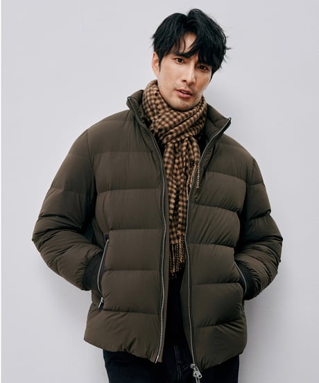 coat down jacket stand collar /2color　SH2600