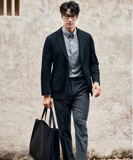 wool casual suit jacket /2color　SH2341