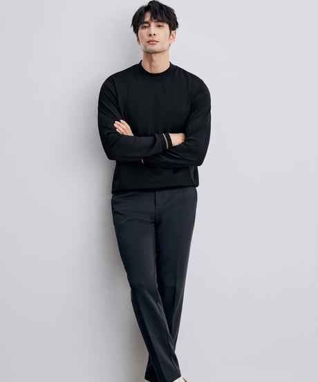 warm stretch casual pants /2color　SH2345