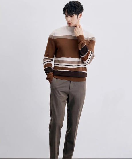 turtleneck sweater wool 100％　SH2317