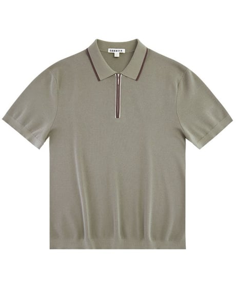 half-zip polo shirt /2color　SH2533