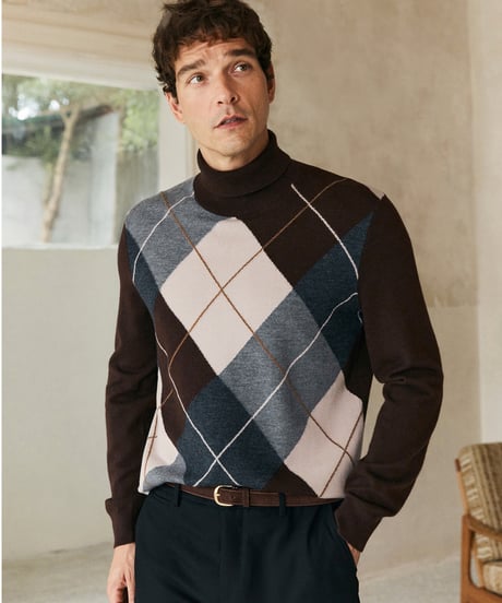turtleneck sweater wool　SH2565