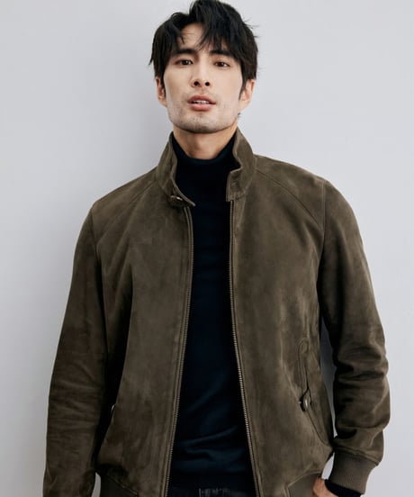 suede leather jacket leather 100％ /2color　SH2326
