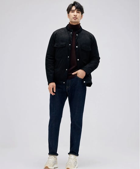 stand collar suede jacket　SH2172