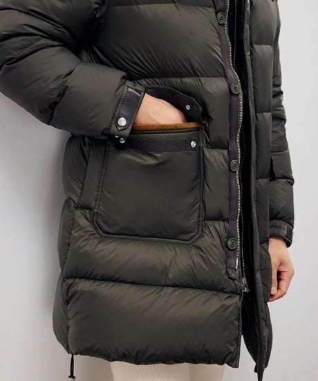 white duck down coat /2color　SH2189