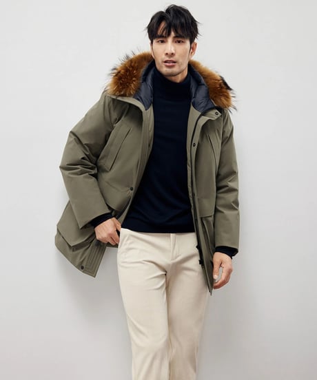 white goose down jacket　SH2185