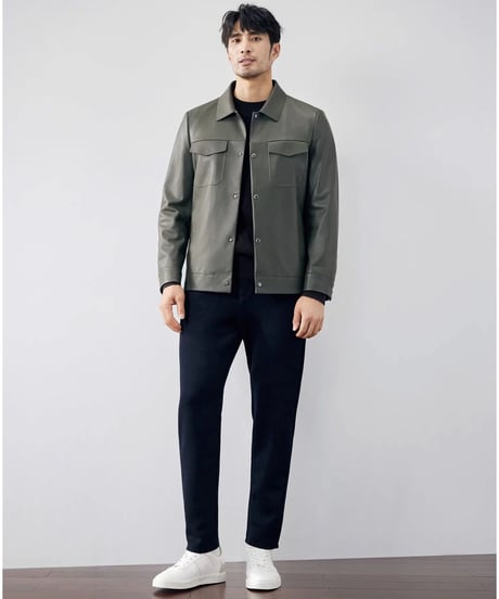 lamb leather jacket　SH2253
