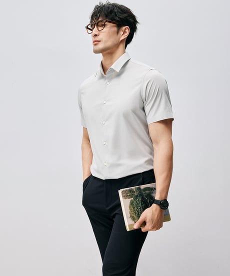 men's casual shirts wrinkle-resistant /4color　SH2471