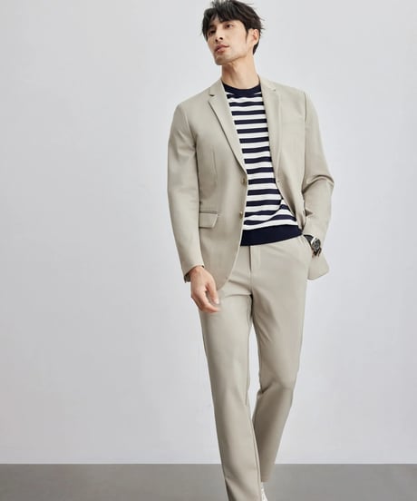 casual stretch jacket /2color　SH2120