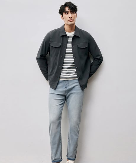 stretch light blue jeans　SH2453