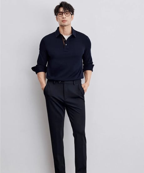 casual slim wool pants /2color　SH2309