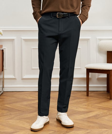 long pants slim straight casual /2color　SH2577