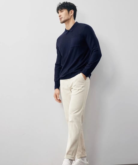 sweater wool slim fit /2color　SH2232