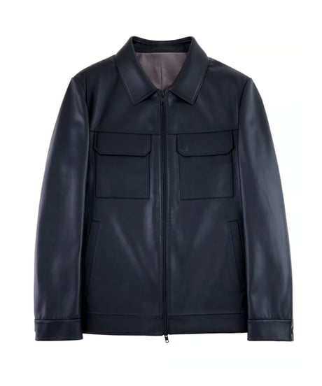 sheepskin leather jacket　SH2272