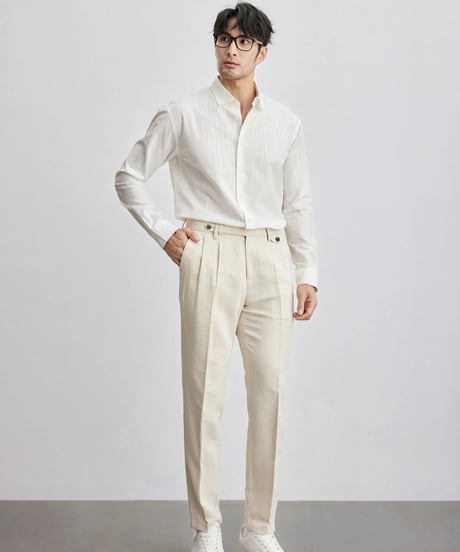 double pleat casual pants　SH2107