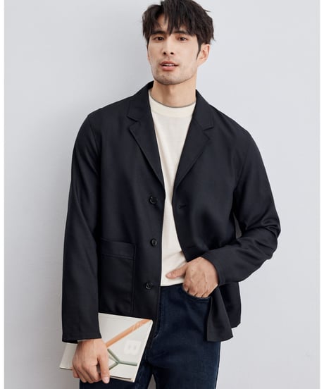 twill wool jacket /2color　SH2305