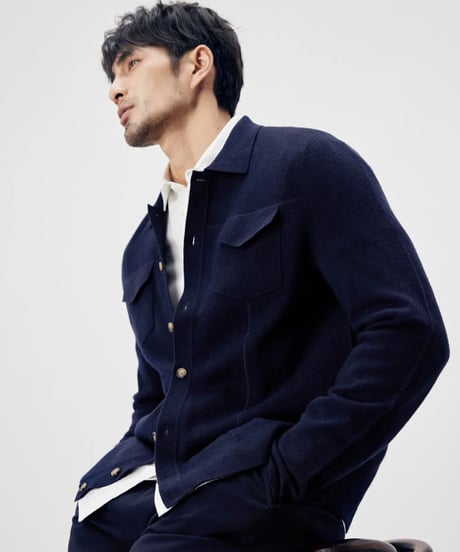 jacket knit cardigan /2color　SH2283