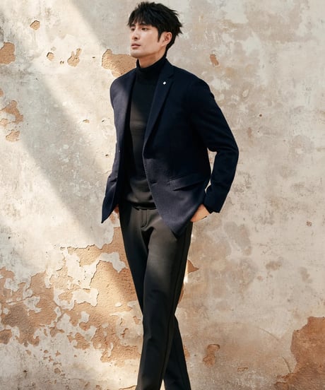 casual suit jacket cashmere 100%　SH2384