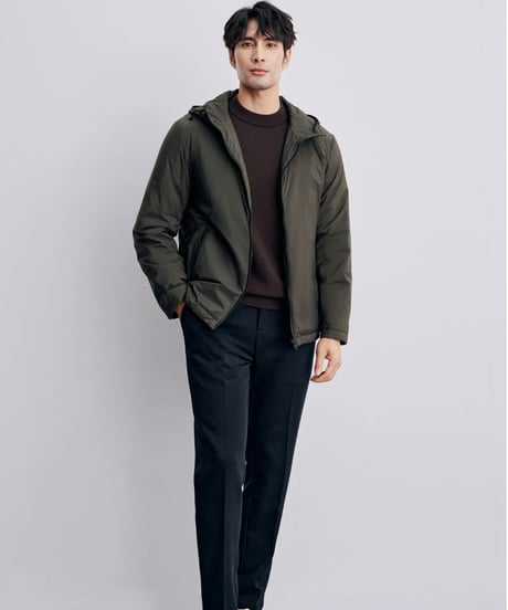 warm stretch casual pants /2color　SH2345