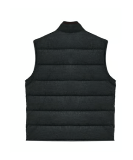 down jacket vest wool white goose /2color　SH2621
