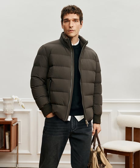 coat down jacket stand collar /2color　SH2600