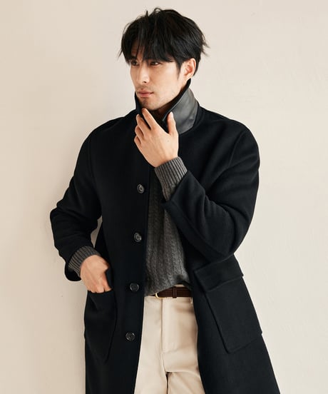 middle coat wool 100% /2color　SH2617