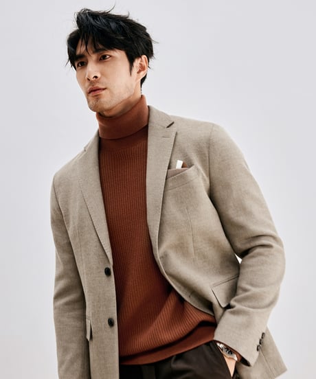 blazer business casual wool　SH2584