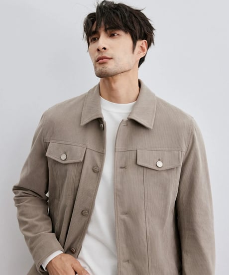 wrinkled jacket /2color　SH2018