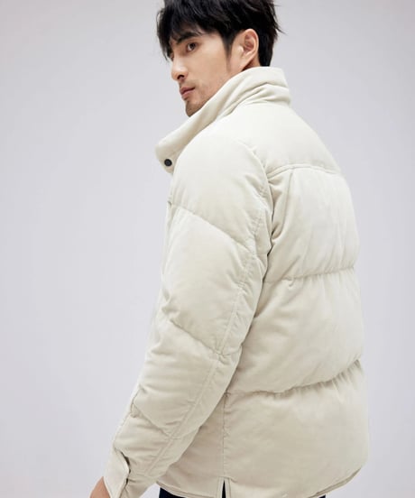 white duck down jacket　SH2157