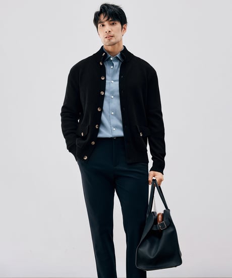 business casual shirt modal /4color　SH2661