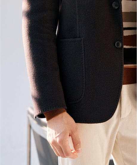 cashmere wool casual jacket /2color　SH2368