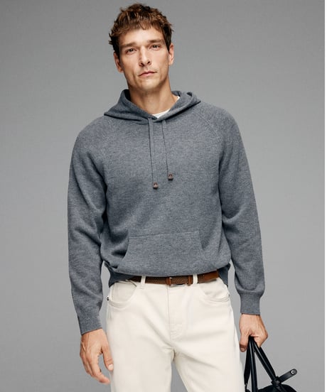 hoodie sweater wool /2color　SH2631