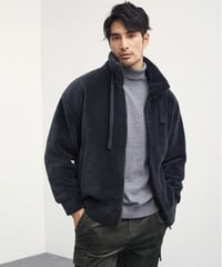 stand collar jacket wool 100%　SH2425