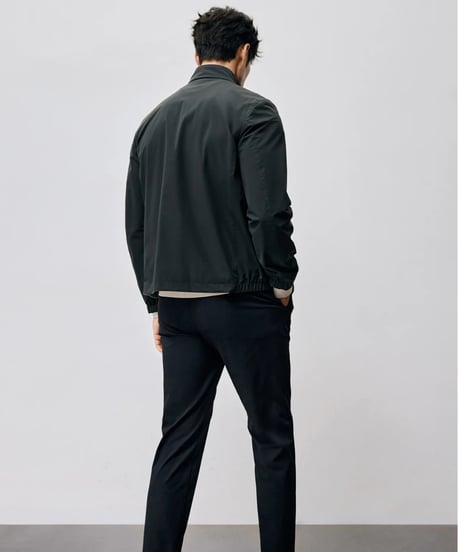 stand collar jacket /2color　SH2446