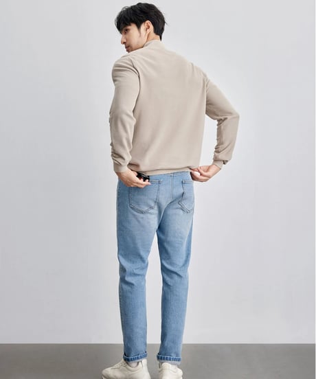 half zip sweater /2color　SH2128