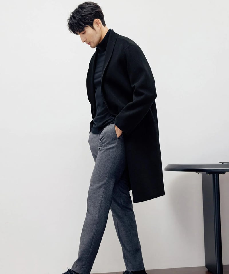 tailored pants wool 100％ SH2162 | SANHEER