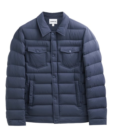 white goose down jacket /4color　SH2392
