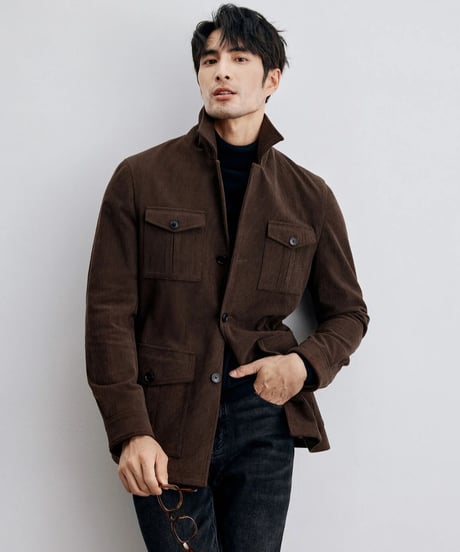 corduroy safari jacket　SH2319