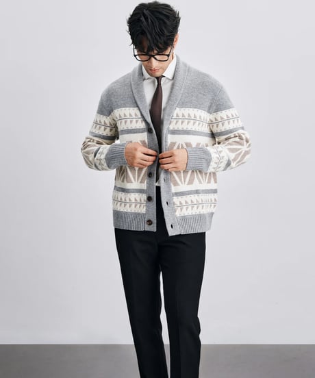 cashmere wool knit cardigan　SH2414