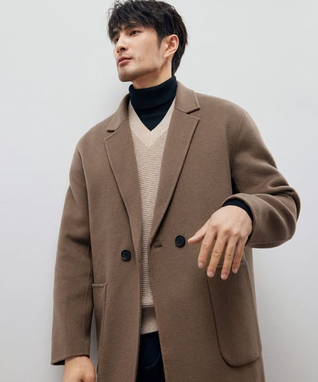 coat wool 100% /2color　SH2199