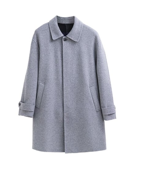 wool mid length coat jacket /2color　SH2379