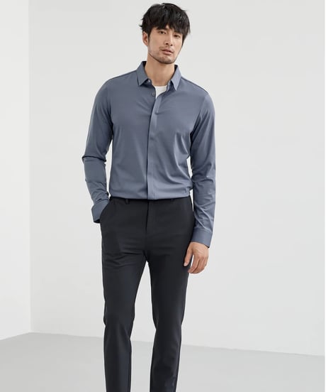 easy care casual shirt /4color　SH2376