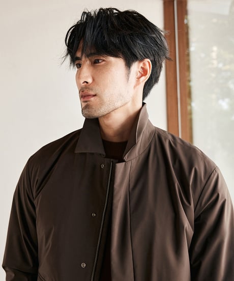 short lapel coat jacket /2color　SH2605